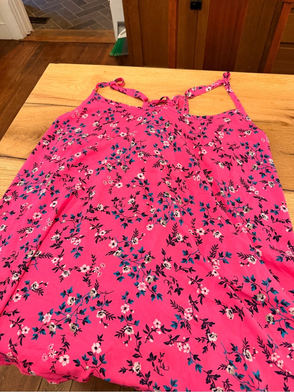 torrid 4 Hot Pink Floral Slip Dress
